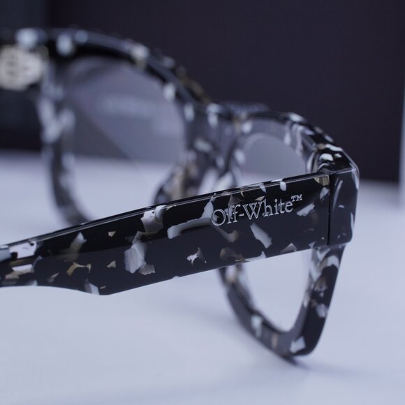 Off-White OERJ078 STYLE 78 1200 Square Eyeglasses 52mm – Black Havana - Picture 9 of 10